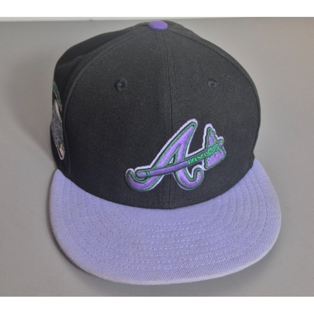 Atlanta Braves x Big League Chew Snapback 9Fifty Hat OSFM with BLC Pin RARE